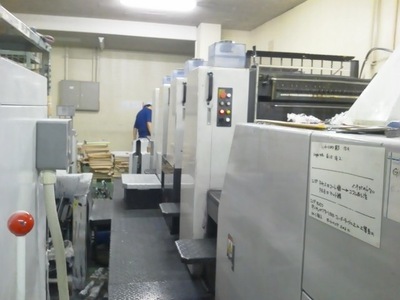 【进口筱原大四开75--4胶印机】价格,厂家,图片,二手印刷设备,温州市联凯工艺品-